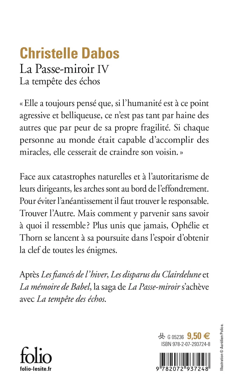 La tempête des échos - Christelle Dabos