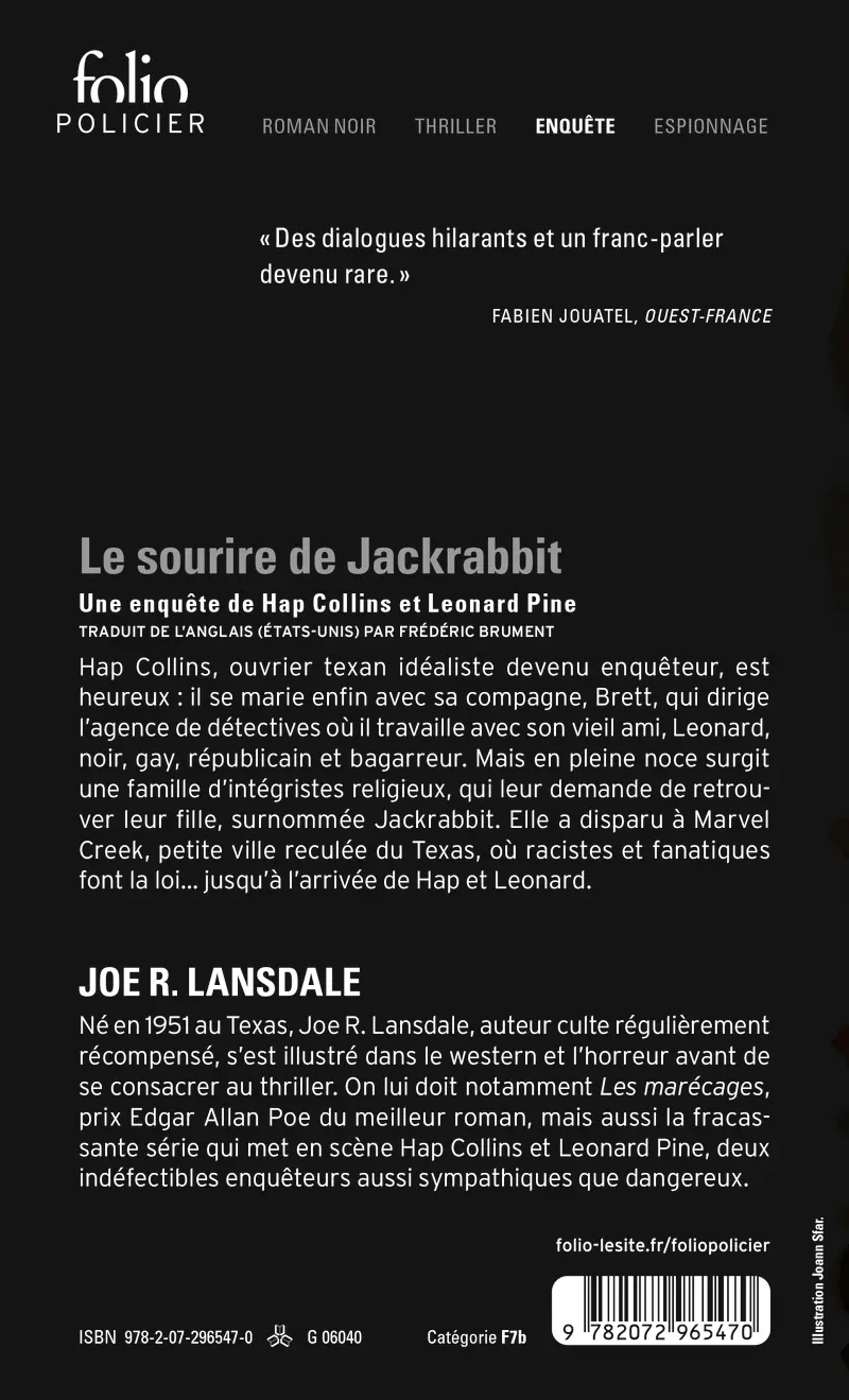 Le sourire de Jackrabbit - Joe R. Lansdale