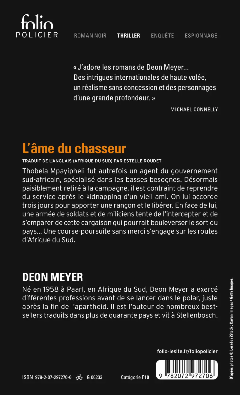L'âme du chasseur - Deon Meyer