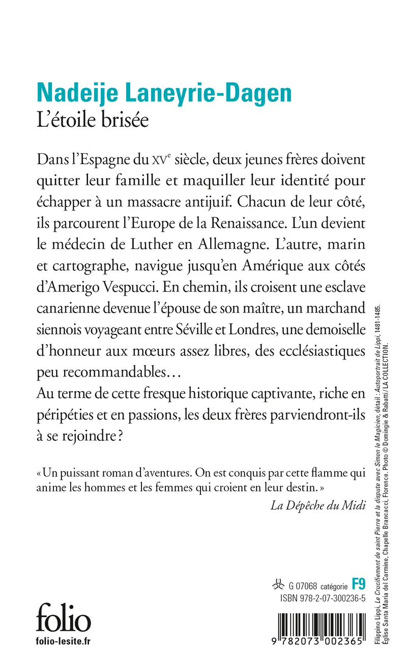 L'étoile brisée - Nadeije Laneyrie-Dagen