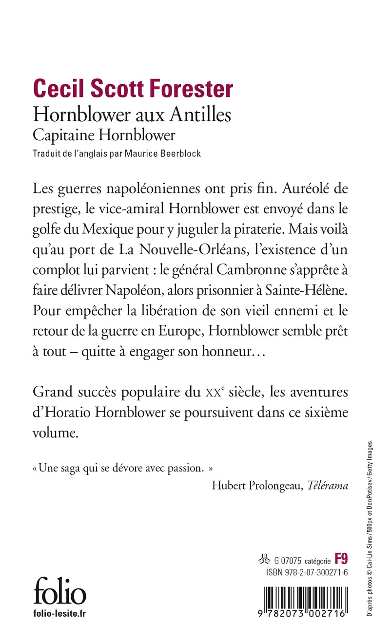 Hornblower aux Antilles - Cecil Scott Forester