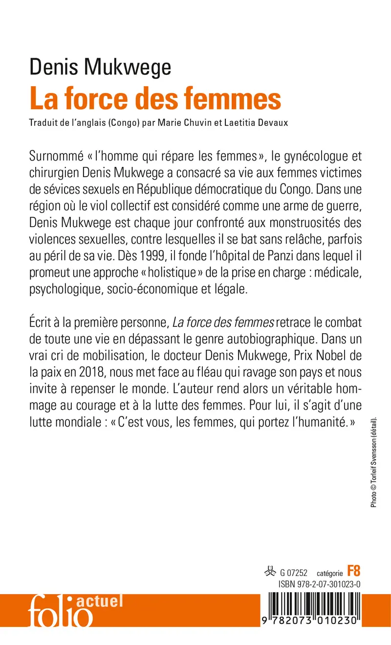 La force des femmes - Denis Mukwege