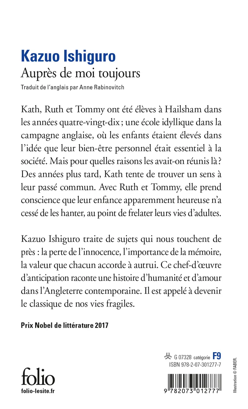 Auprès de moi toujours - Kazuo Ishiguro