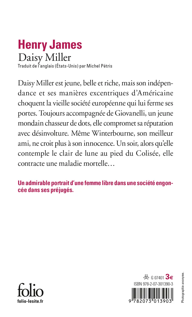 Daisy Miller - Henry James