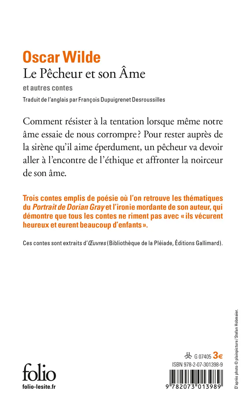 Le Pêcheur et son Âme et autres contes - Oscar Wilde