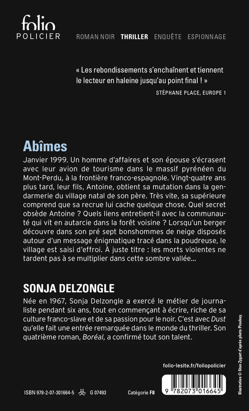Abîmes - Sonja Delzongle