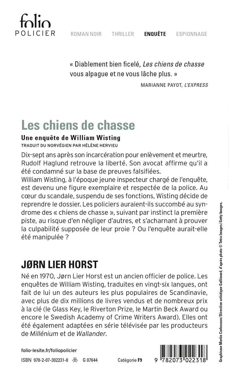 Les chiens de chasse - Jørn Lier Horst