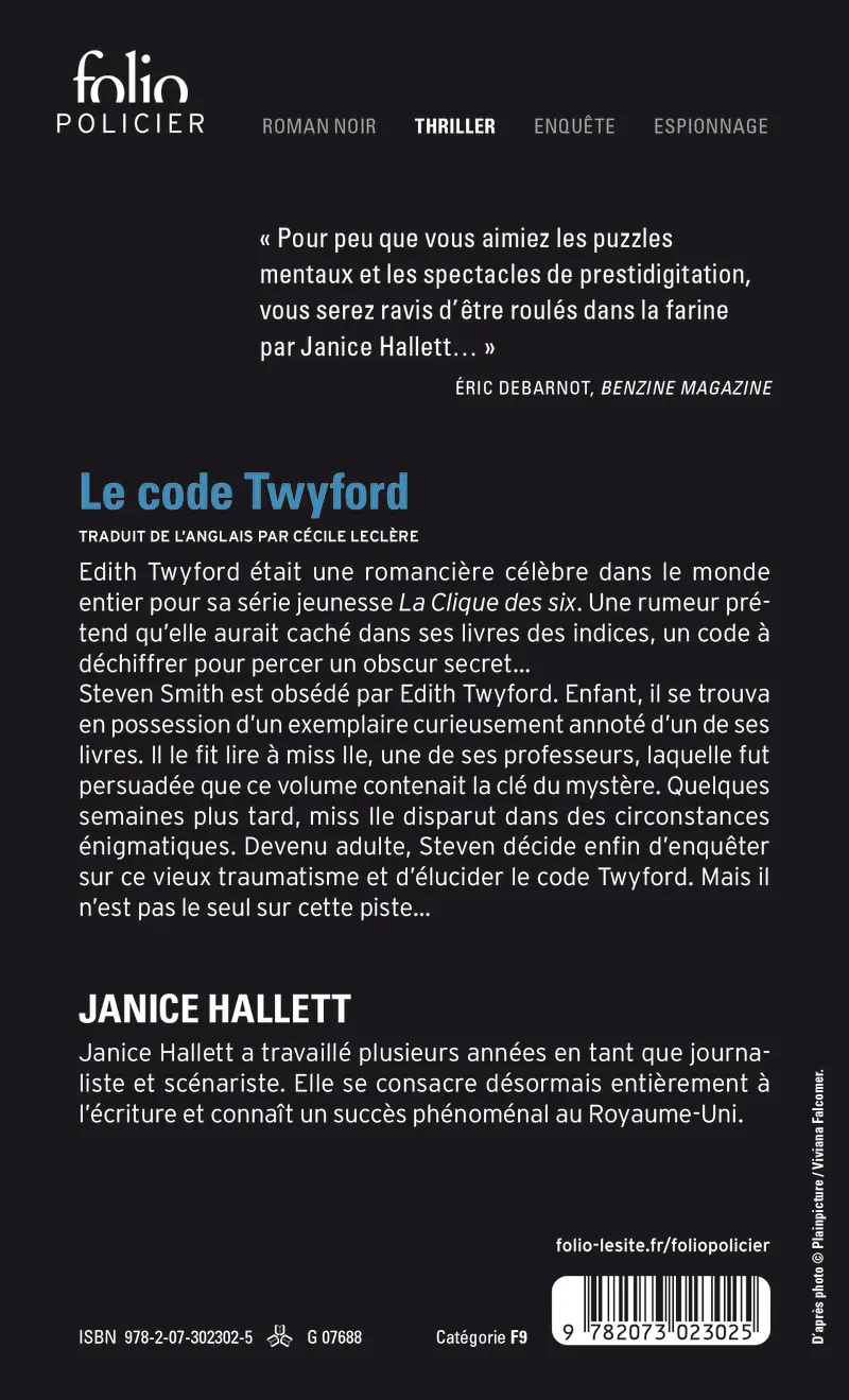 Le code Twyford - Janice Hallett