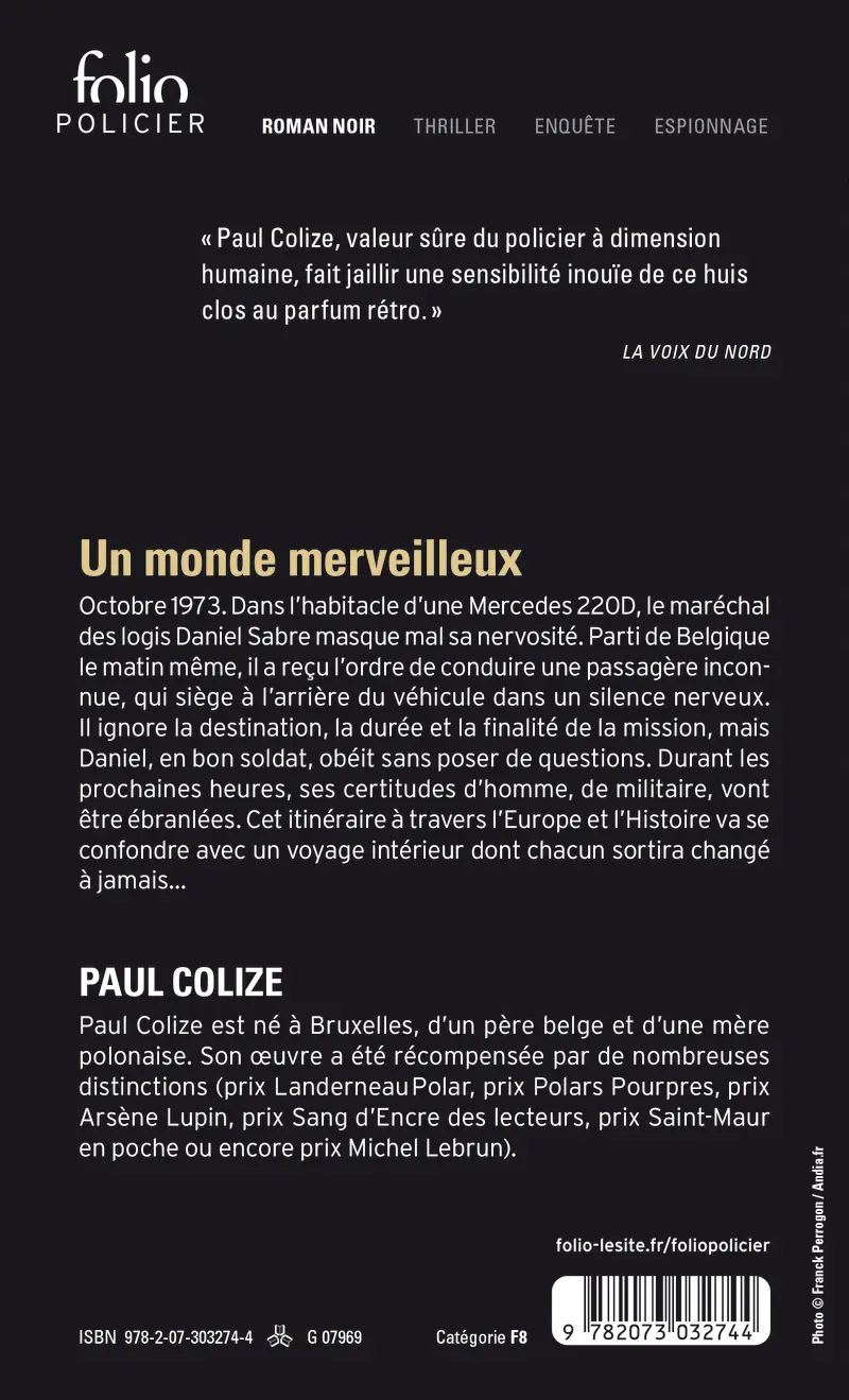 Un monde merveilleux - Paul Colize