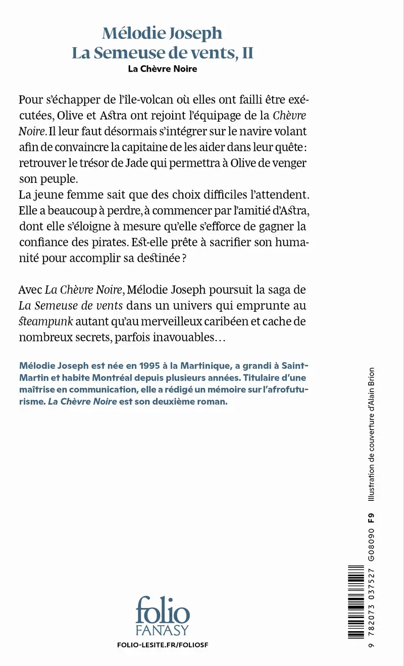 La semeuse de vents - Mélodie Joseph