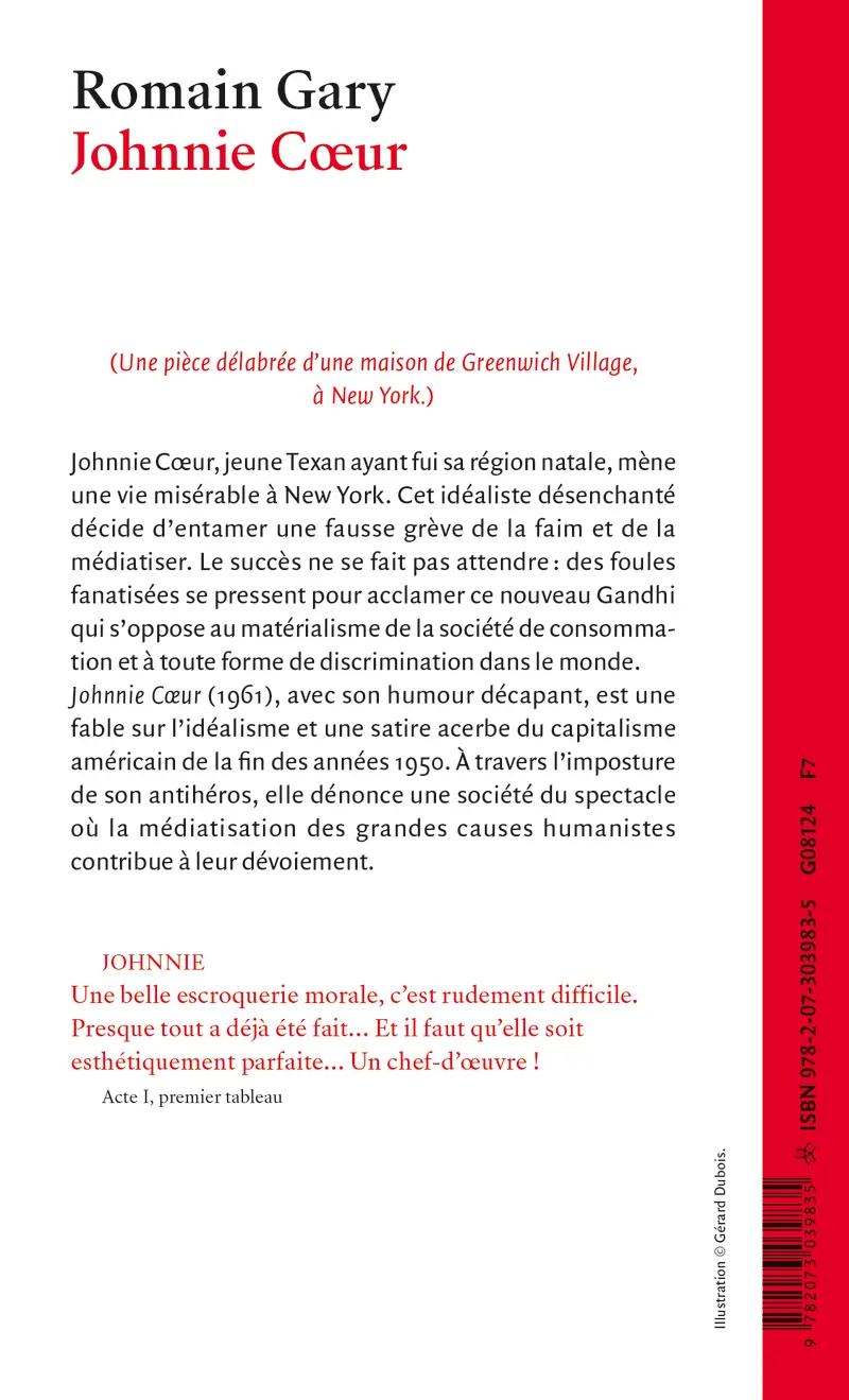 Johnnie Cœur - Romain Gary