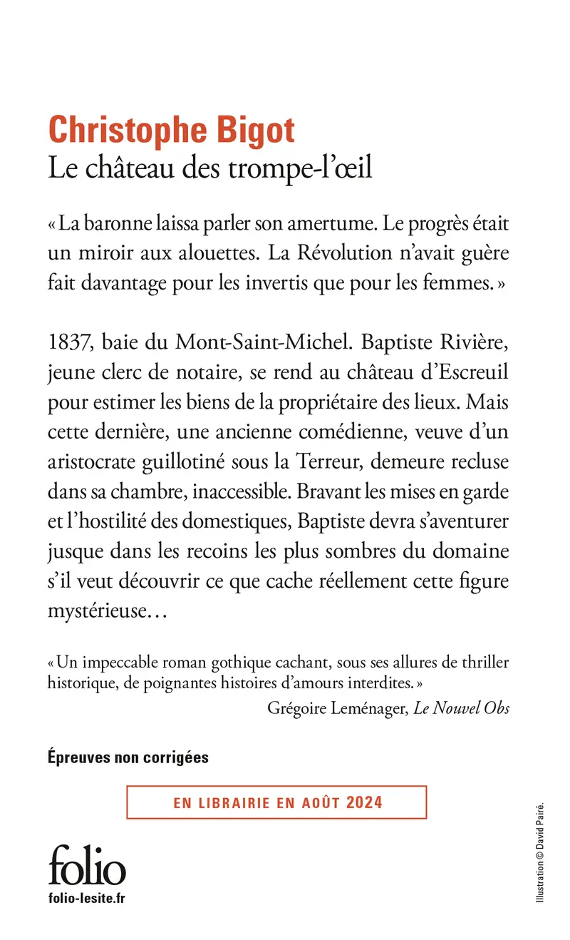Le château des trompe-l'œil - Christophe Bigot