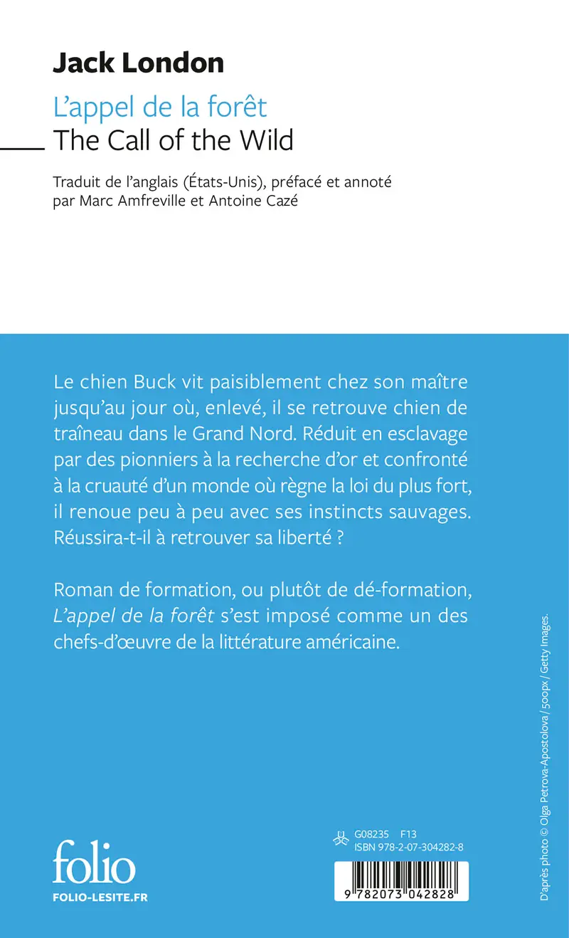 L'appel de la forêt/The Call of the Wild - Jack London