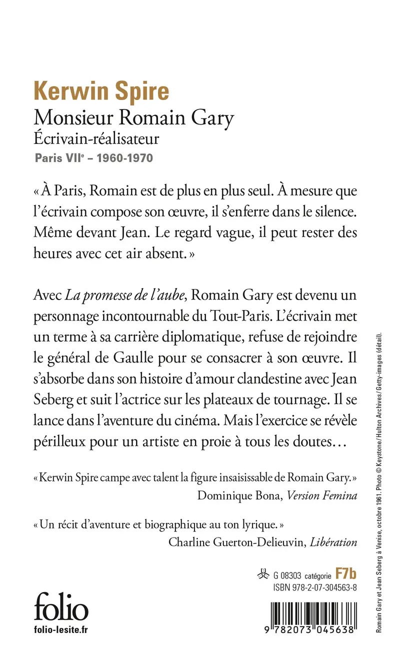 Monsieur Romain Gary - Kerwin Spire