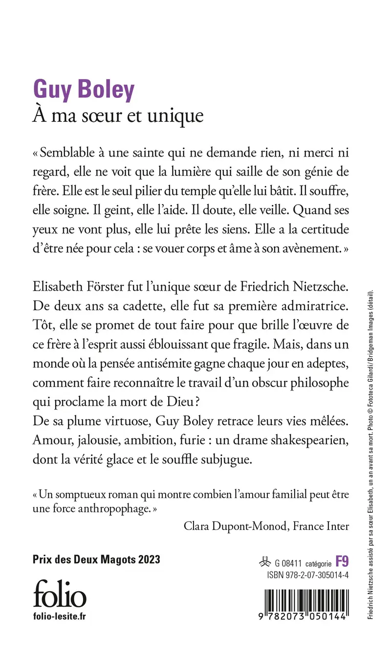 À ma sœur et unique - Guy Boley