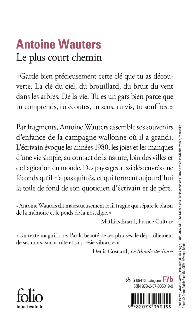 Le plus court chemin - Antoine Wauters