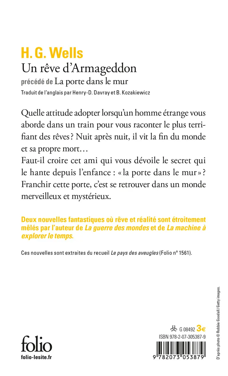 Un Rêve d'Armageddon précédé de La Porte dans le mur - Herbert George Wells