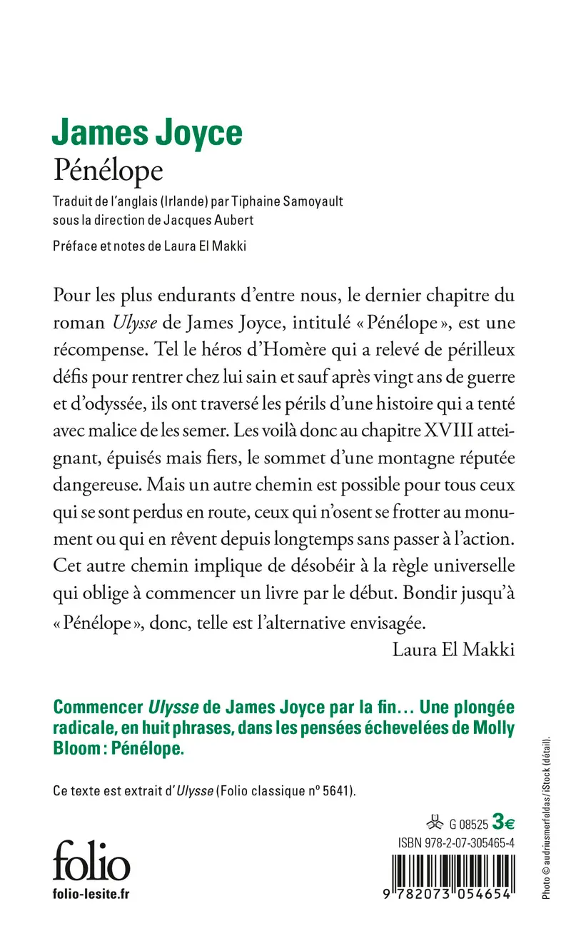 Pénélope - James Joyce