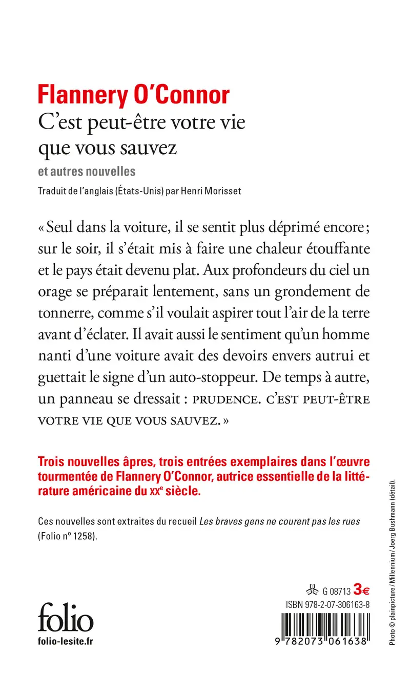 C'est peut-être votre vie que vous sauvez et autres nouvelles - Flannery O'Connor