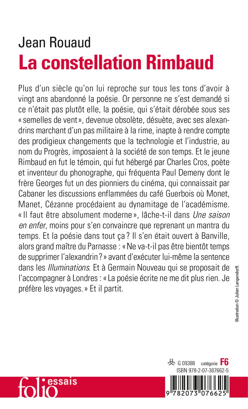La constellation Rimbaud - Jean Rouaud