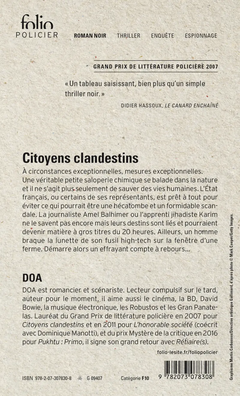 Citoyens clandestins - DOA