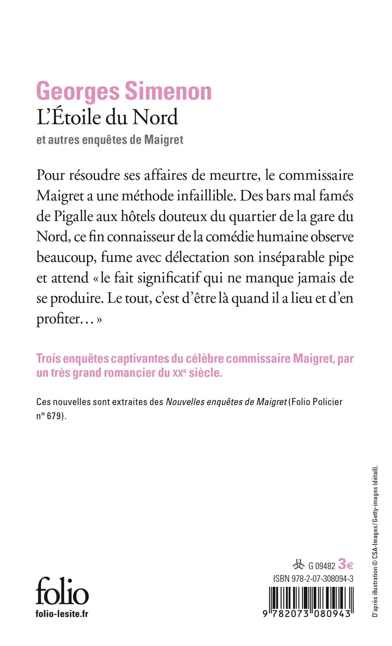 L'Étoile du Nord et autres enquêtes de Maigret - Georges Simenon