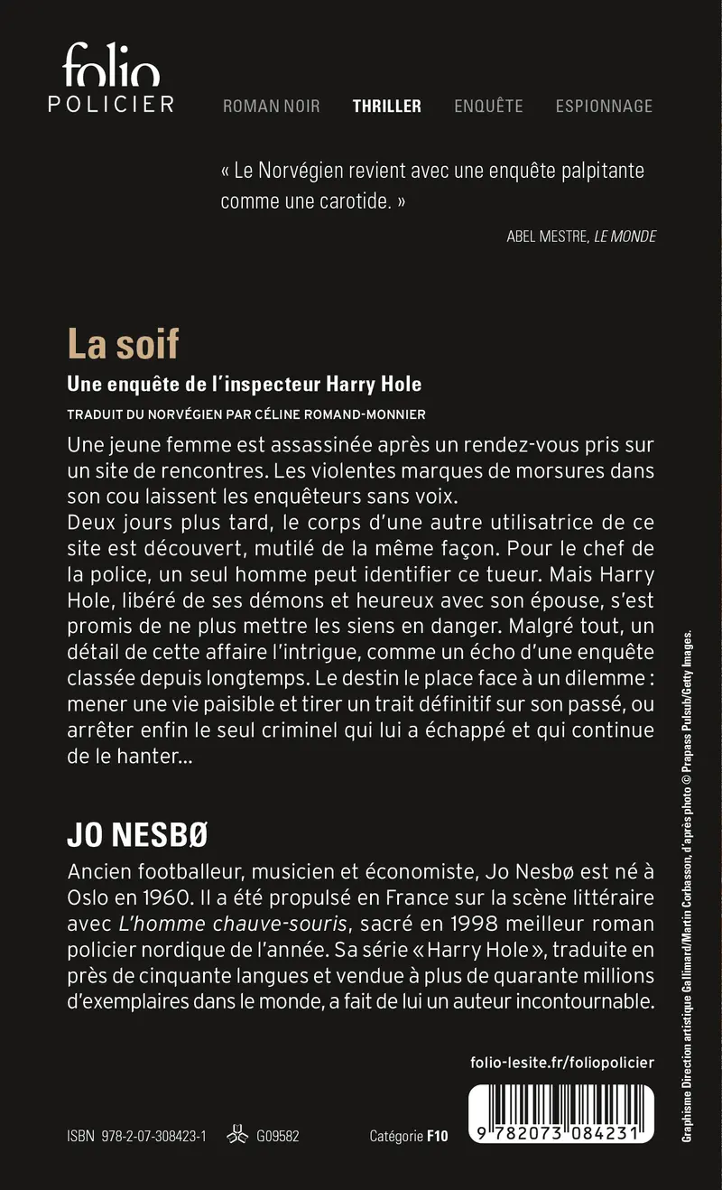 La Soif - Jo Nesbø