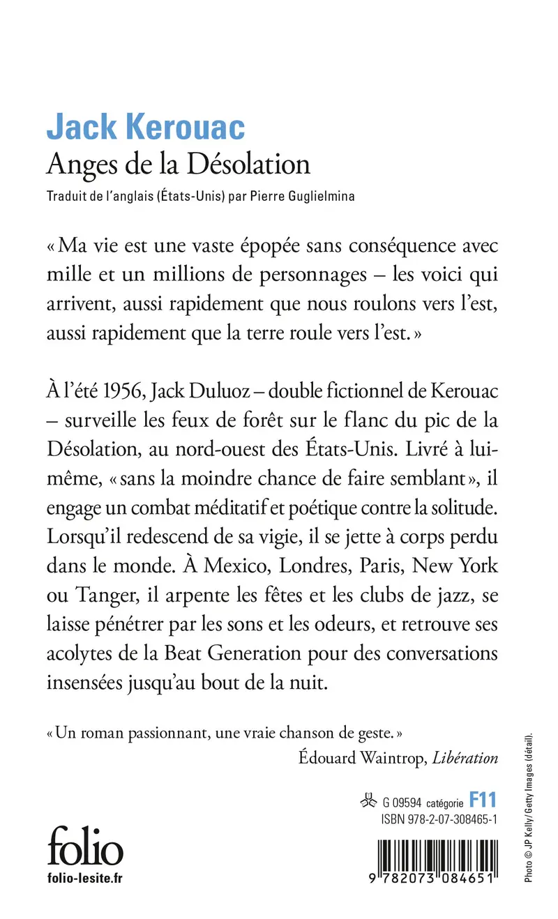 Anges de la Désolation - Jack Kerouac