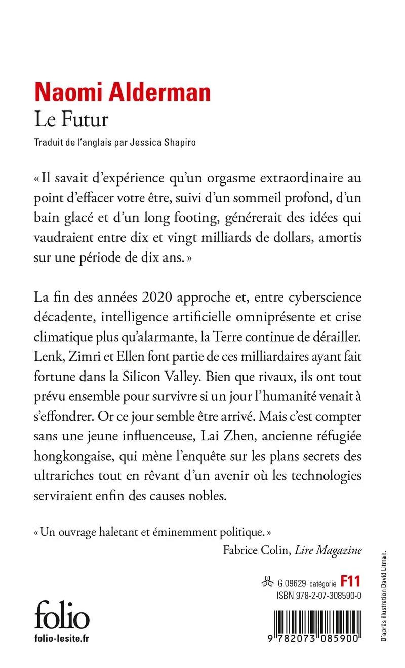 Le futur - Naomi Alderman