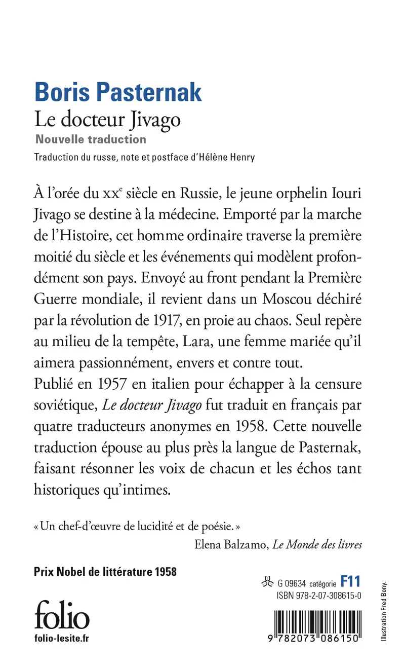 Le Docteur Jivago - Boris Pasternak
