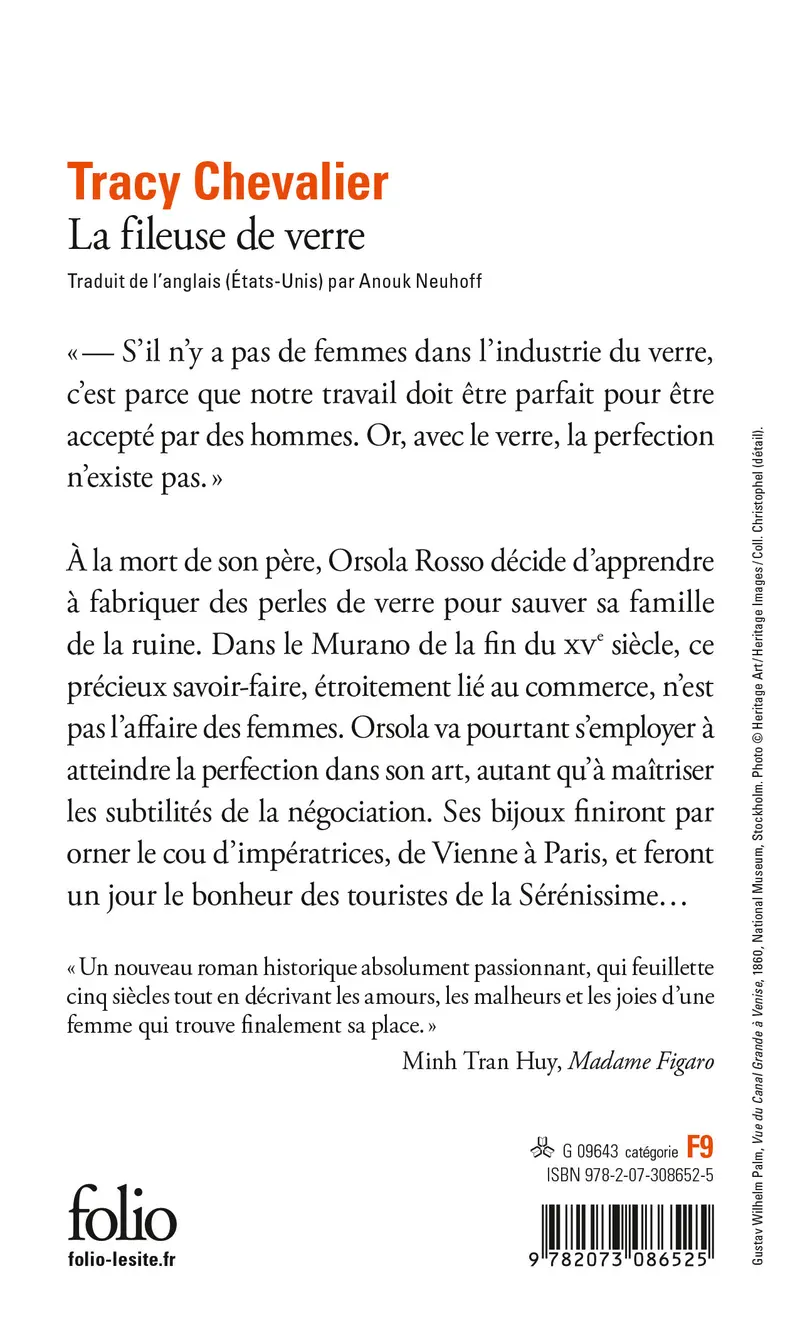 La Fileuse de verre - Tracy Chevalier