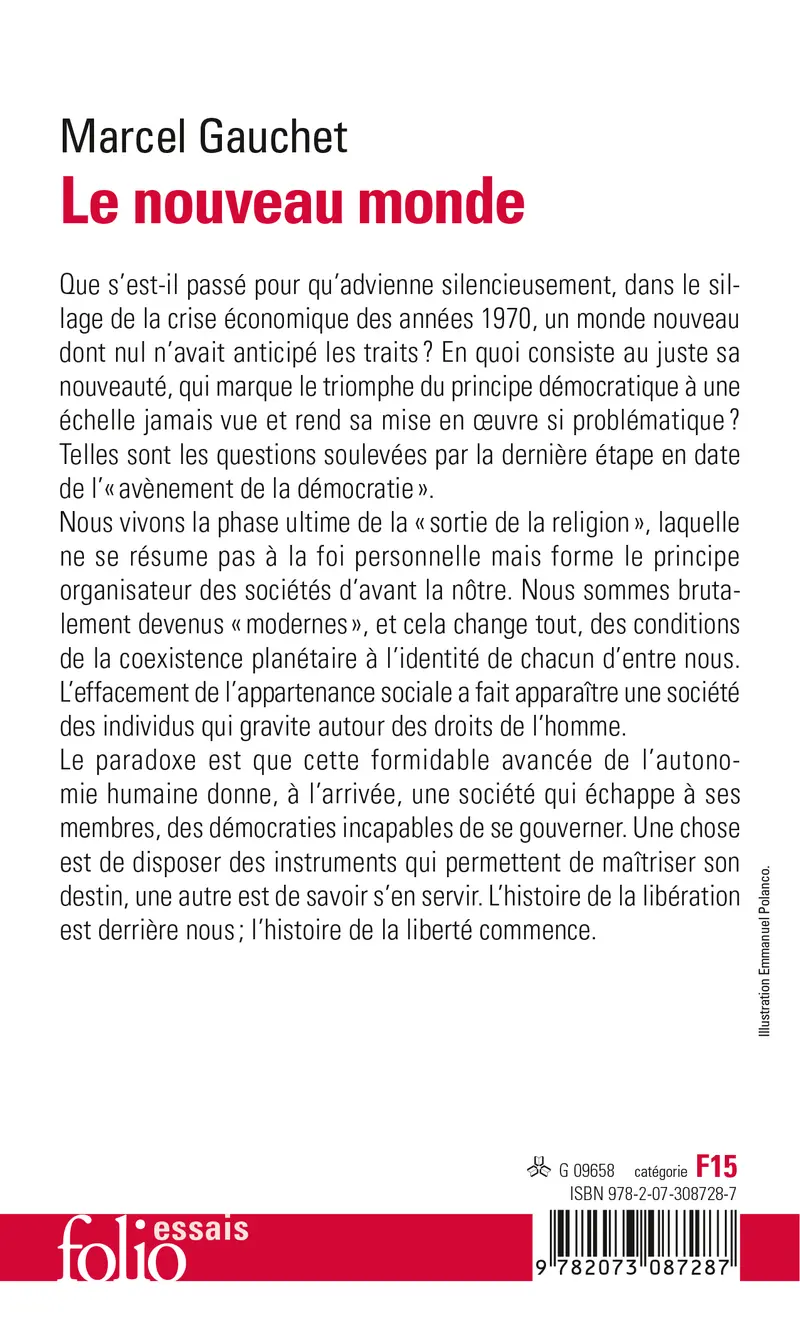 Le nouveau monde - Marcel Gauchet