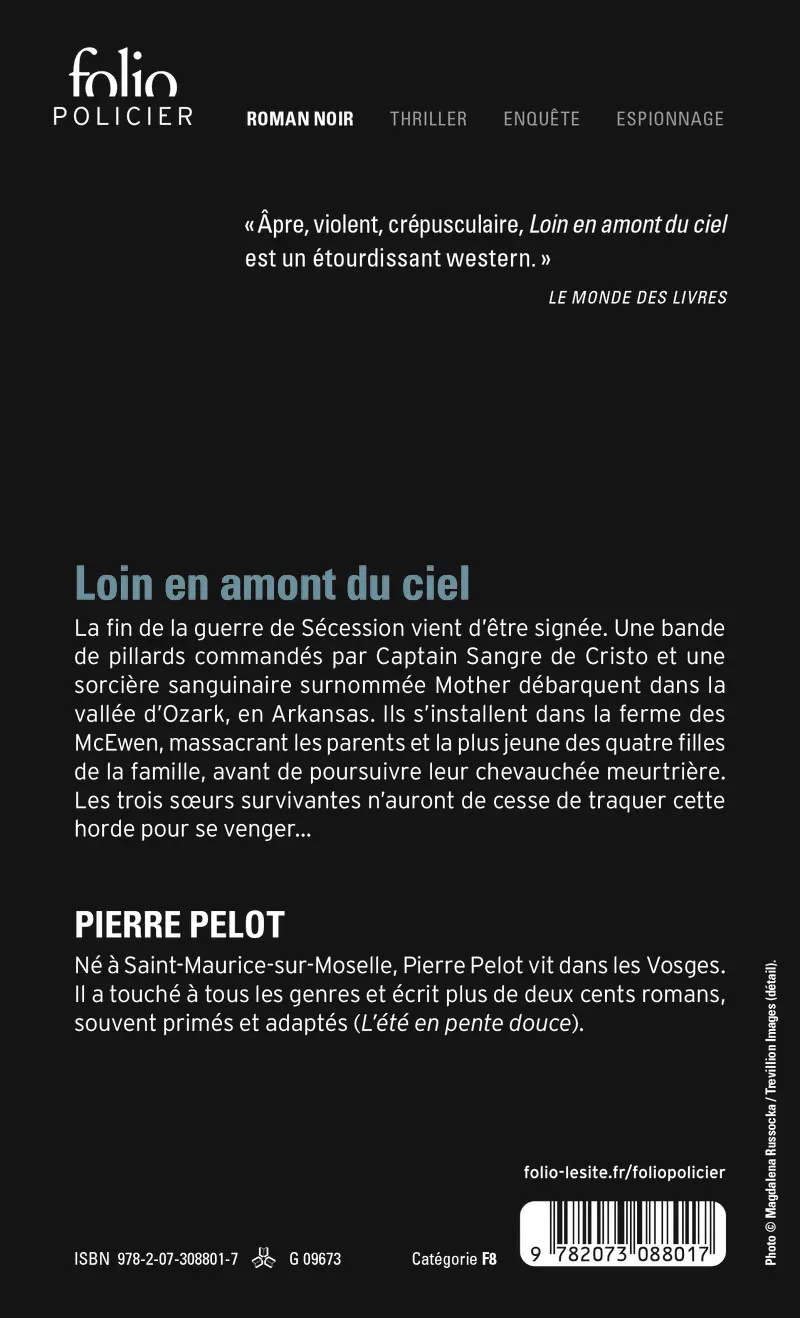 Loin en amont du ciel - Pierre Pelot