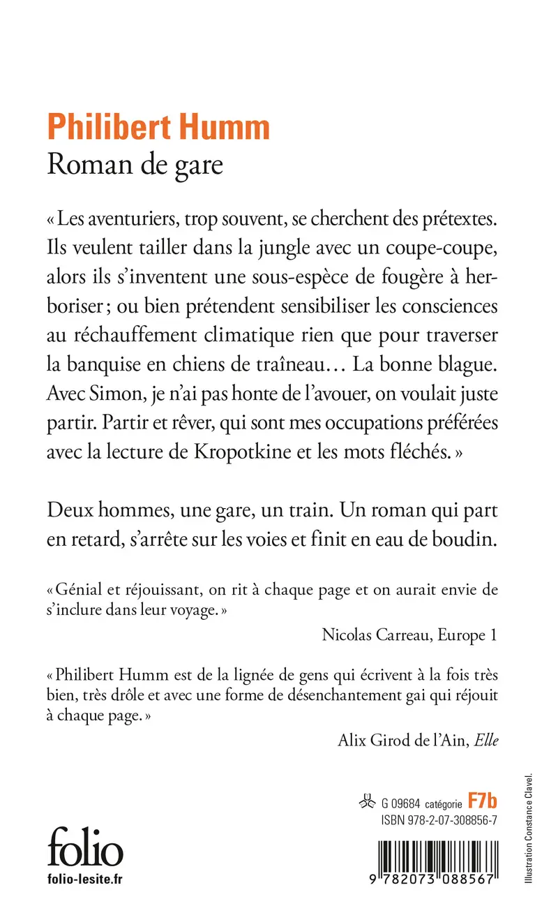Roman de gare - Philibert Humm