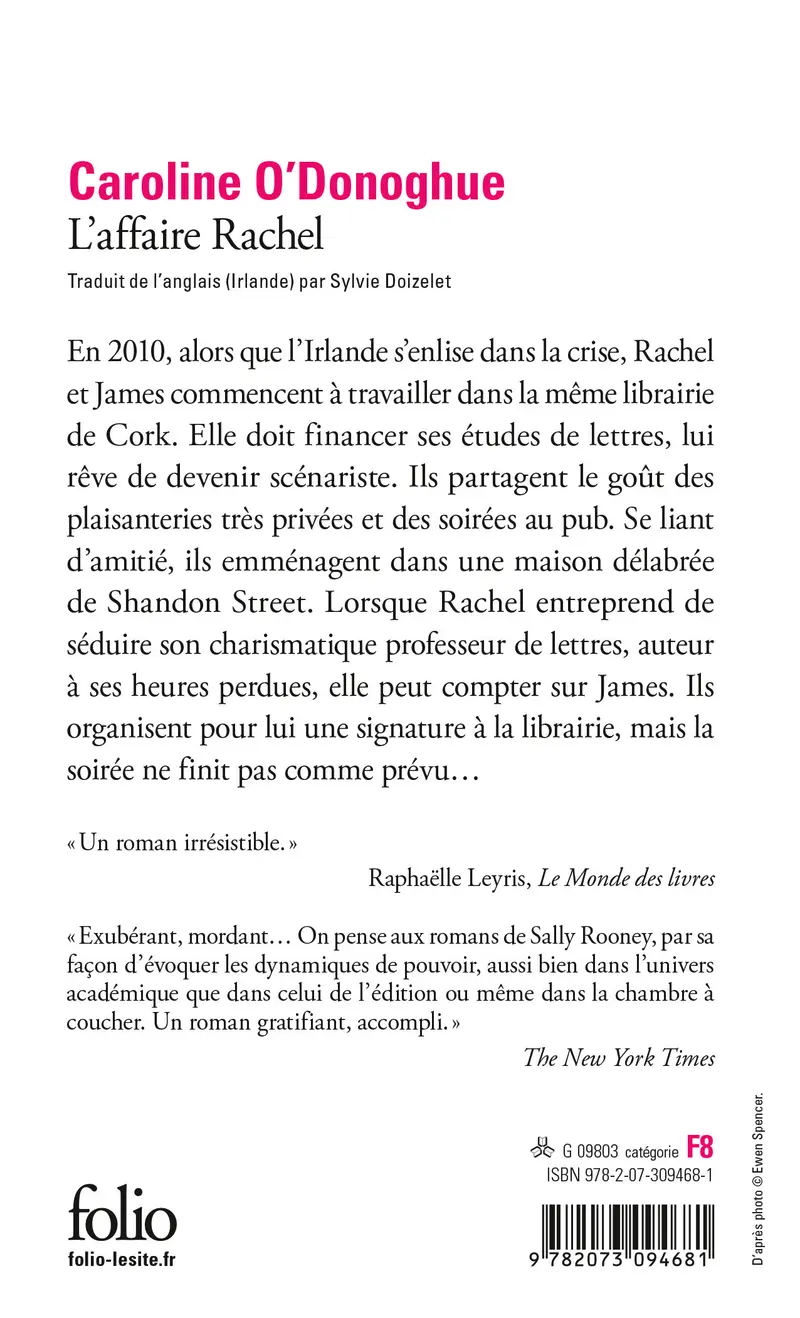 L'affaire Rachel - Caroline O’Donoghue