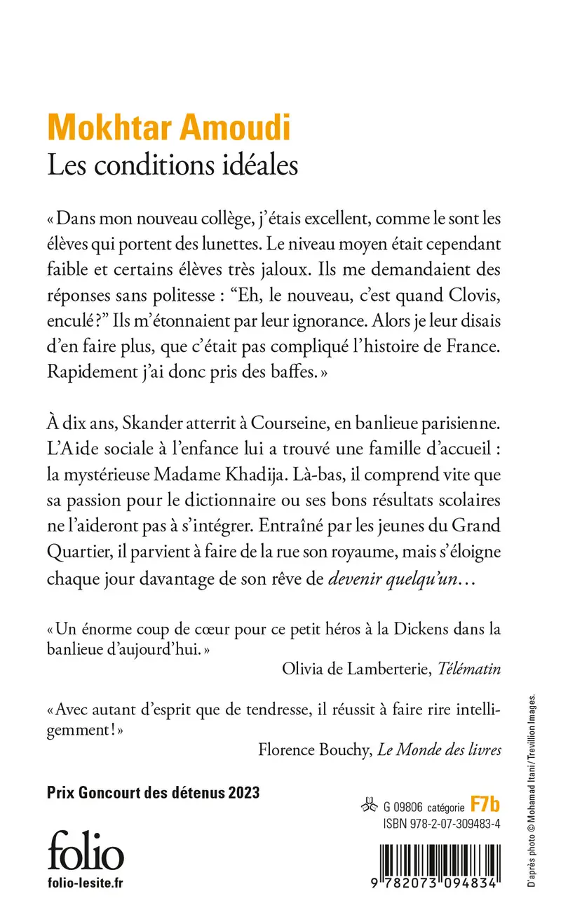 Les conditions idéales - Mokhtar Amoudi