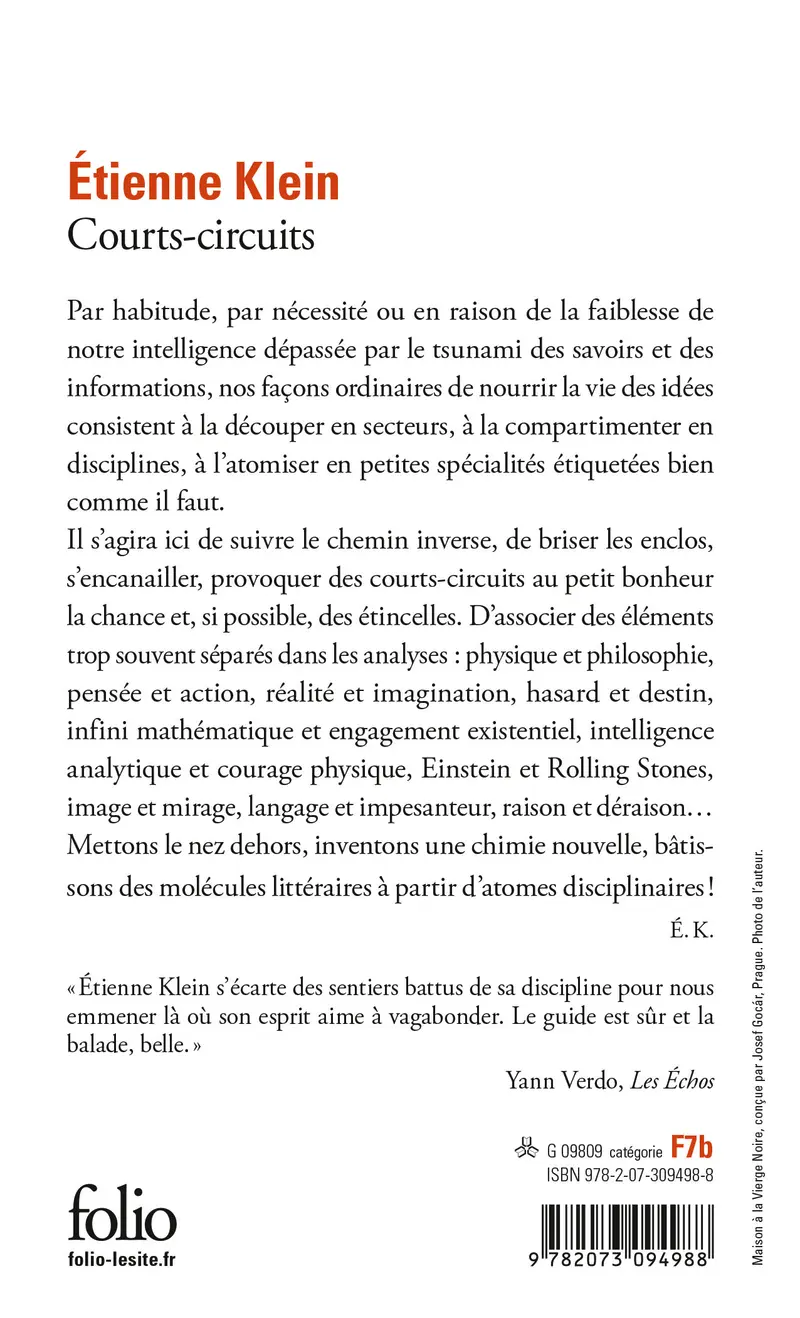 Courts-circuits - Étienne Klein