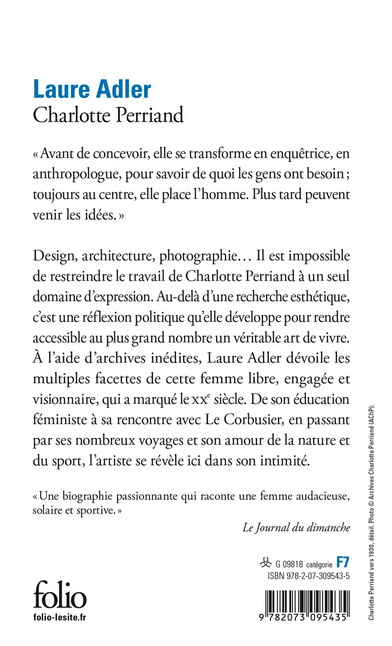 Charlotte Perriand - Laure Adler