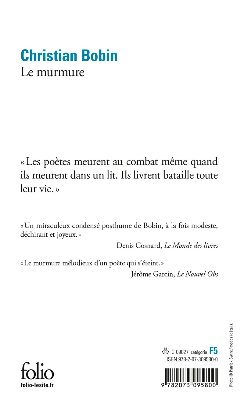 Le murmure - Christian Bobin