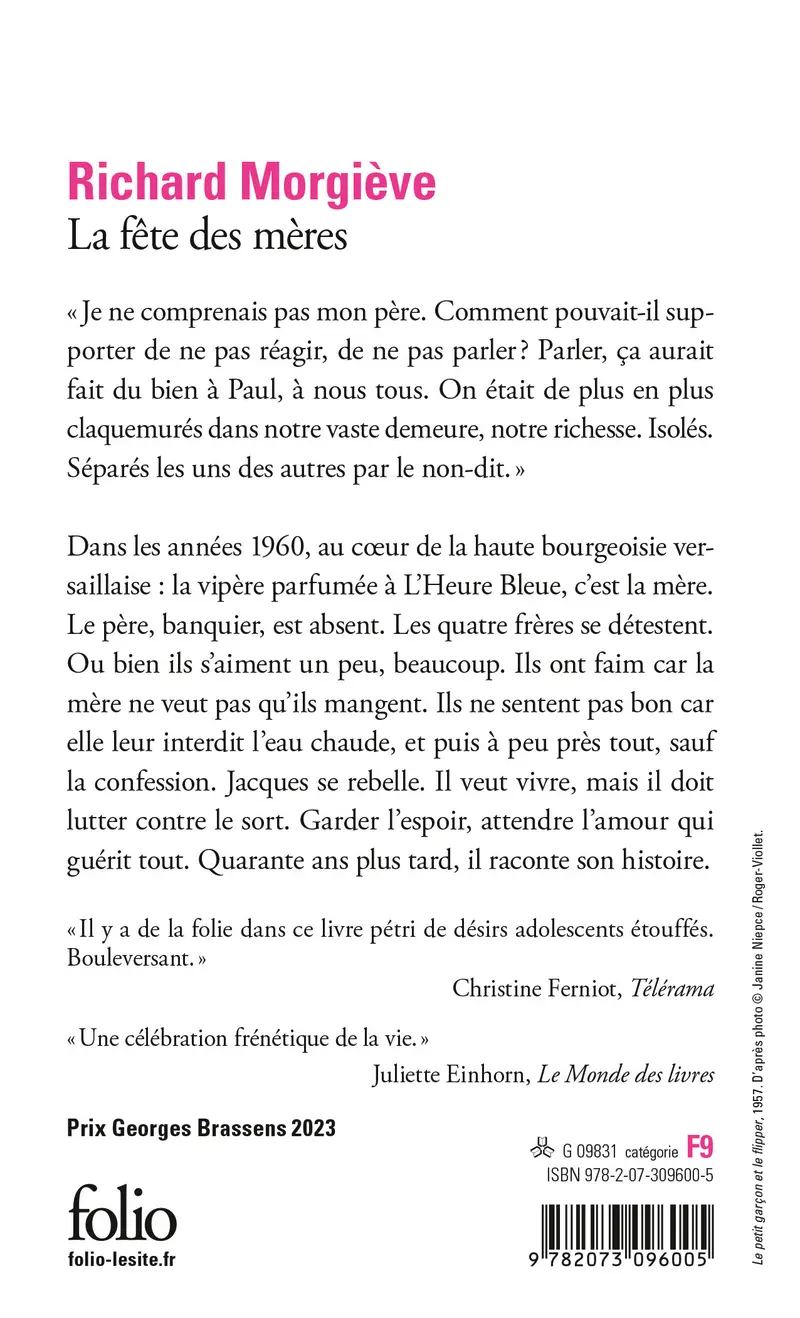 La fête des mères - Richard Morgiève