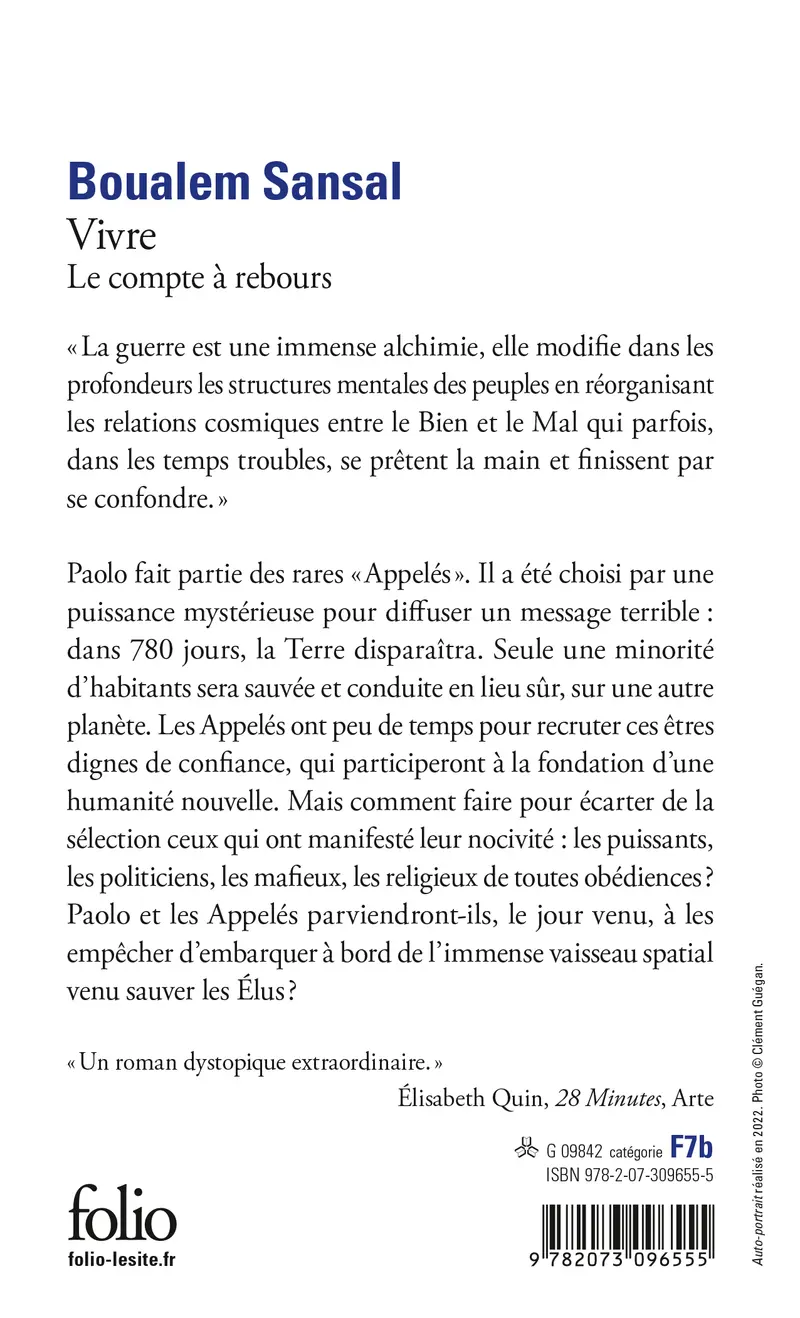 Vivre - Boualem Sansal