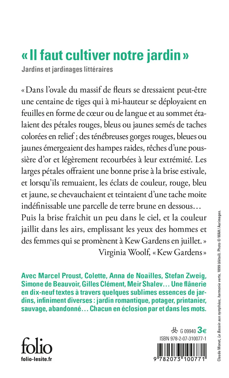 « Il faut cultiver notre jardin » - Collectif