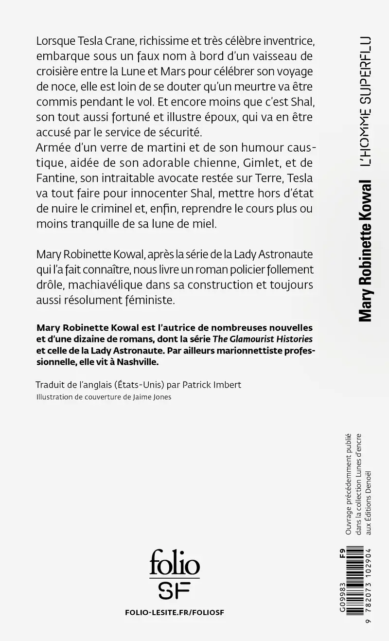 L'homme superflu - Mary Robinette Kowal