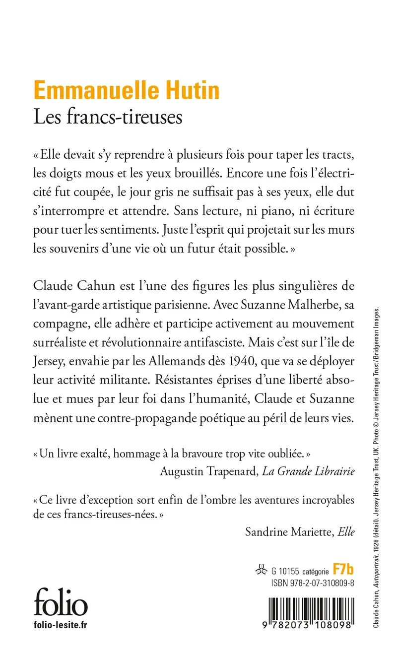 Les francs-tireuses - Emmanuelle Hutin