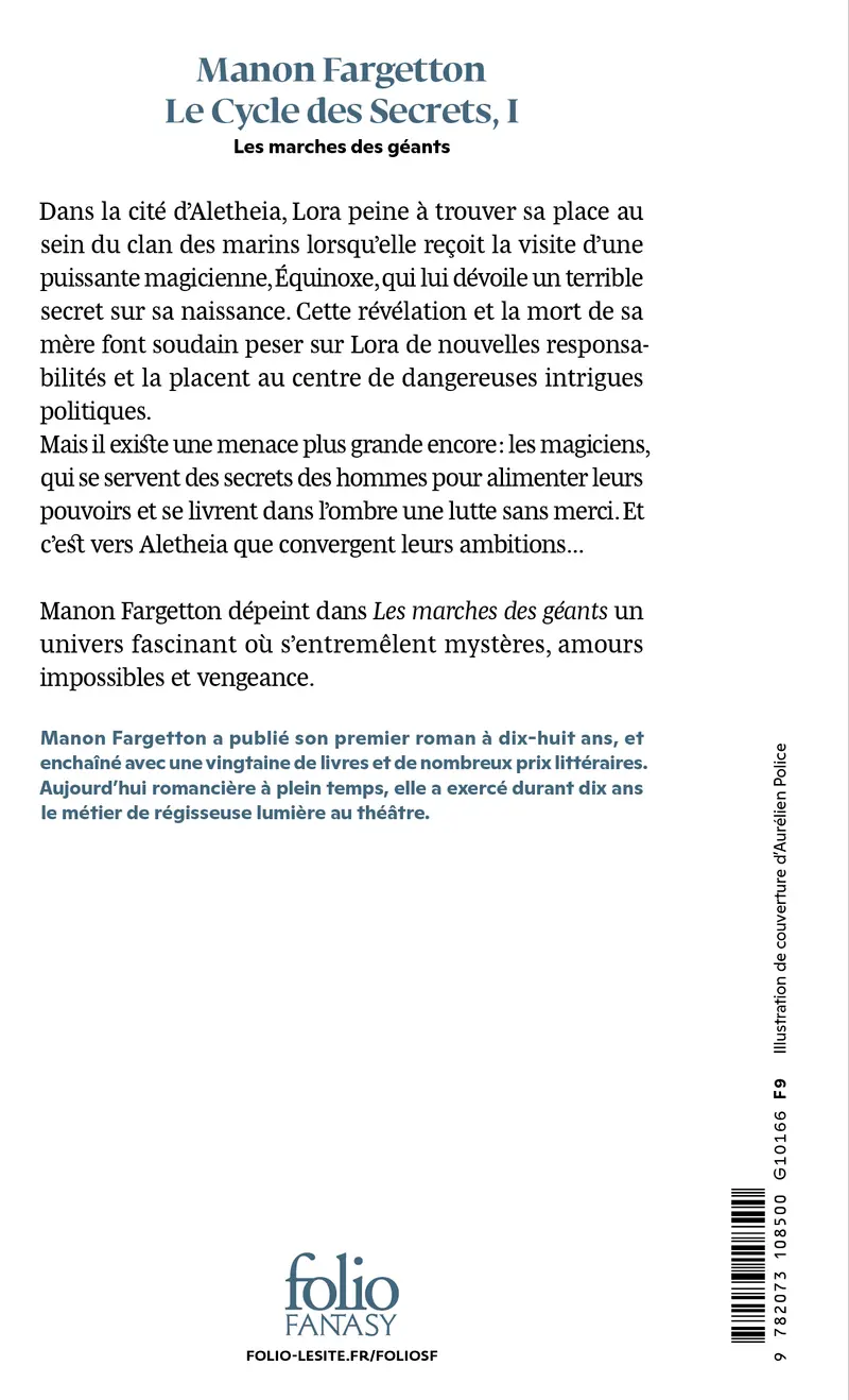 Le Cycle des Secrets - Manon Fargetton