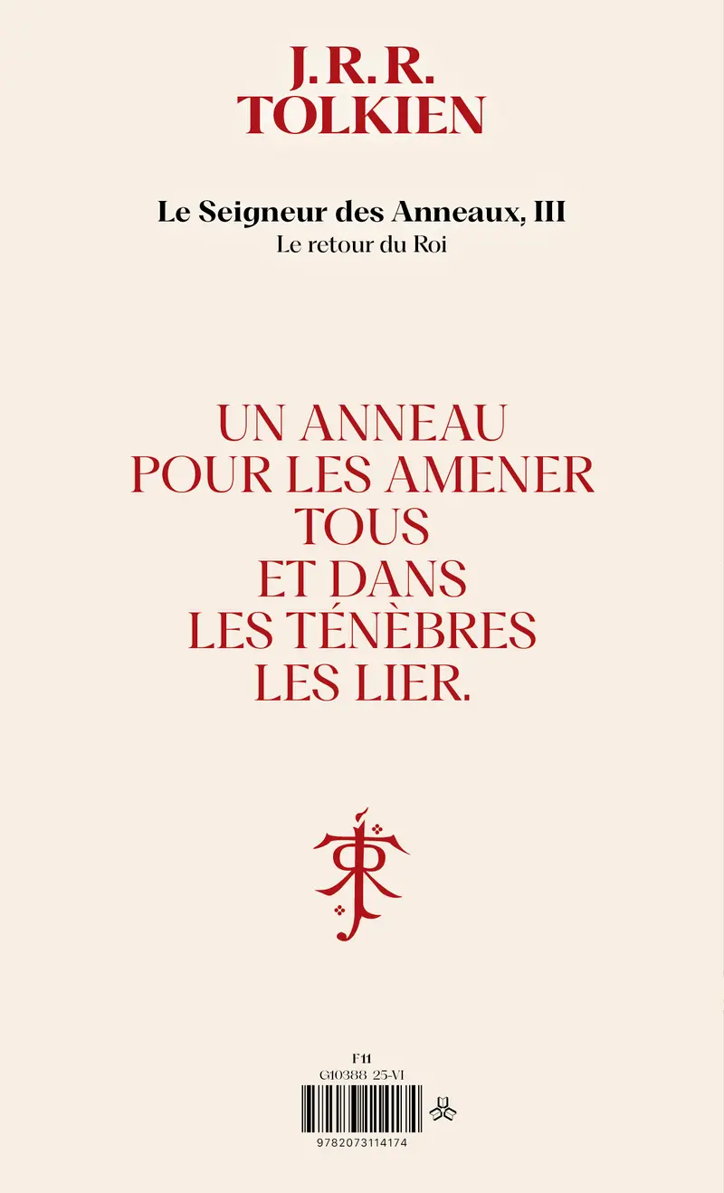 Le Seigneur des Anneaux, III - J. R. R. Tolkien
