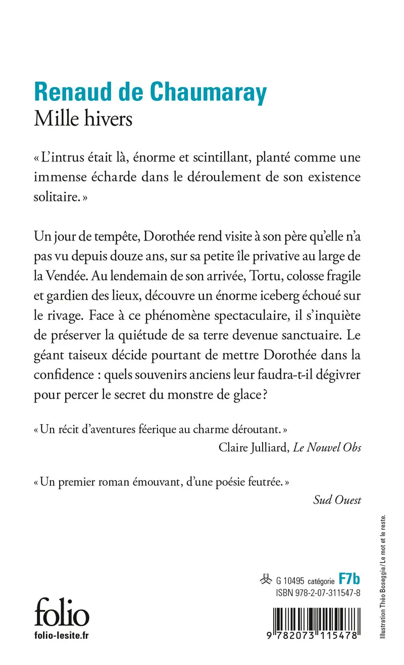 Mille hivers - Renaud de Chaumaray