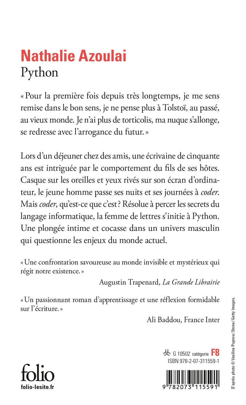 Python - Nathalie Azoulai