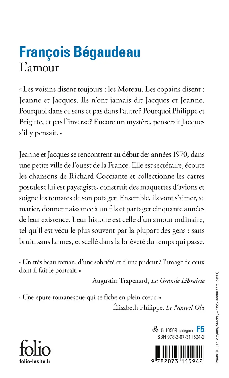 L'amour - François Bégaudeau