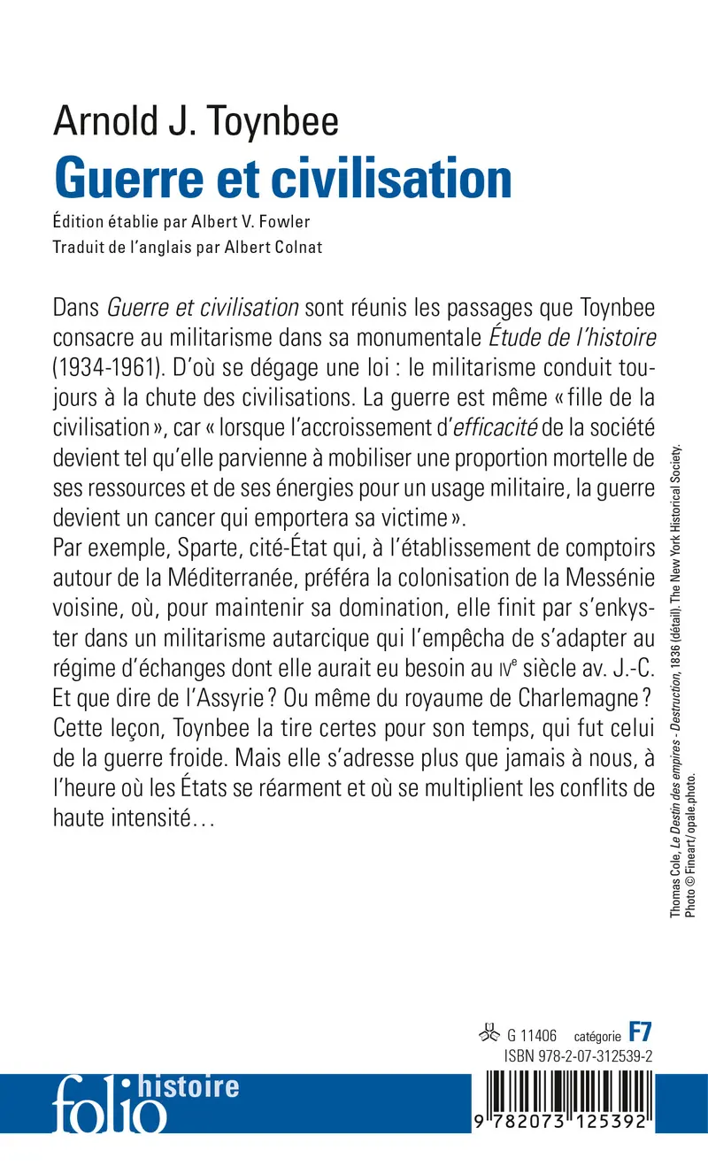 Guerre et civilisation - Arnold Joseph Toynbee